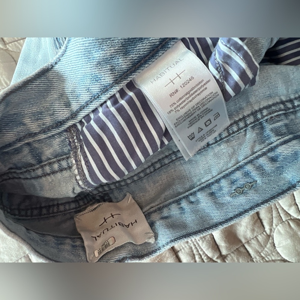 Habitual Rhys High Rise Wide Leg Jeans - Picture 16 of 16